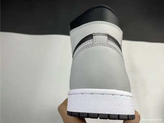 White Light 1 Grey Jordan Smoke Black 555088-035 High Retro Air 0518